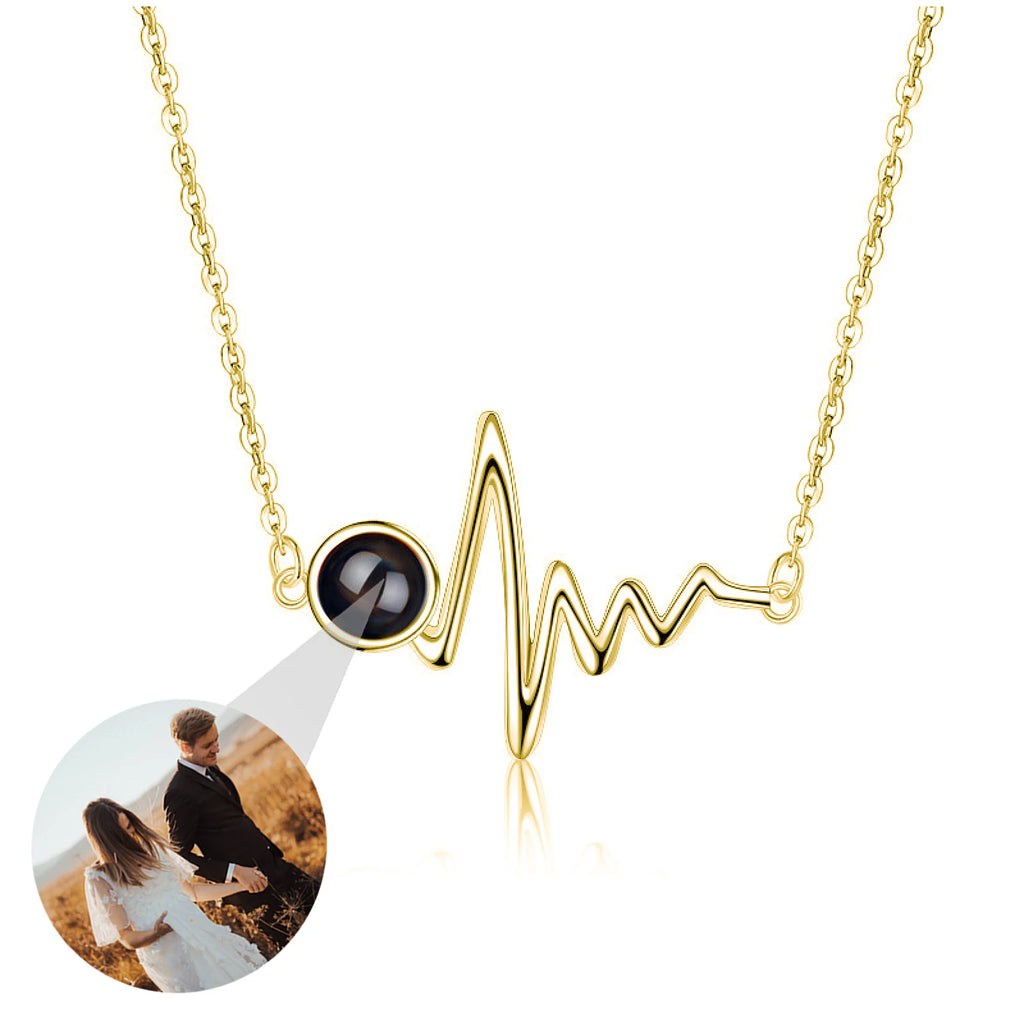 Heartbeat Keepsake — Photo Projection Necklace