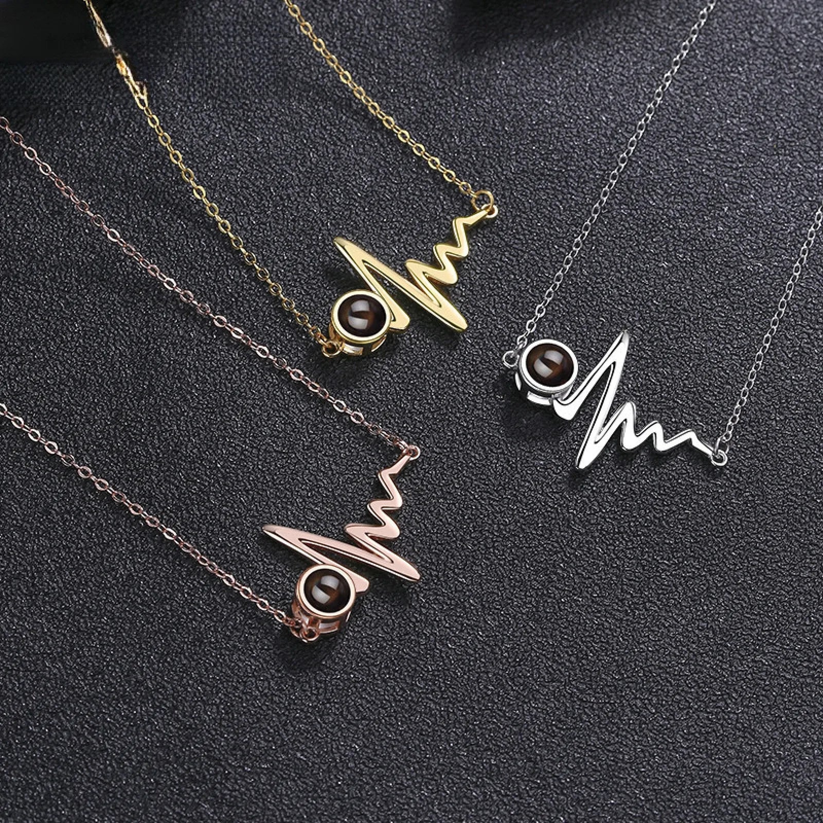 Heartbeat Keepsake — Photo Projection Necklace