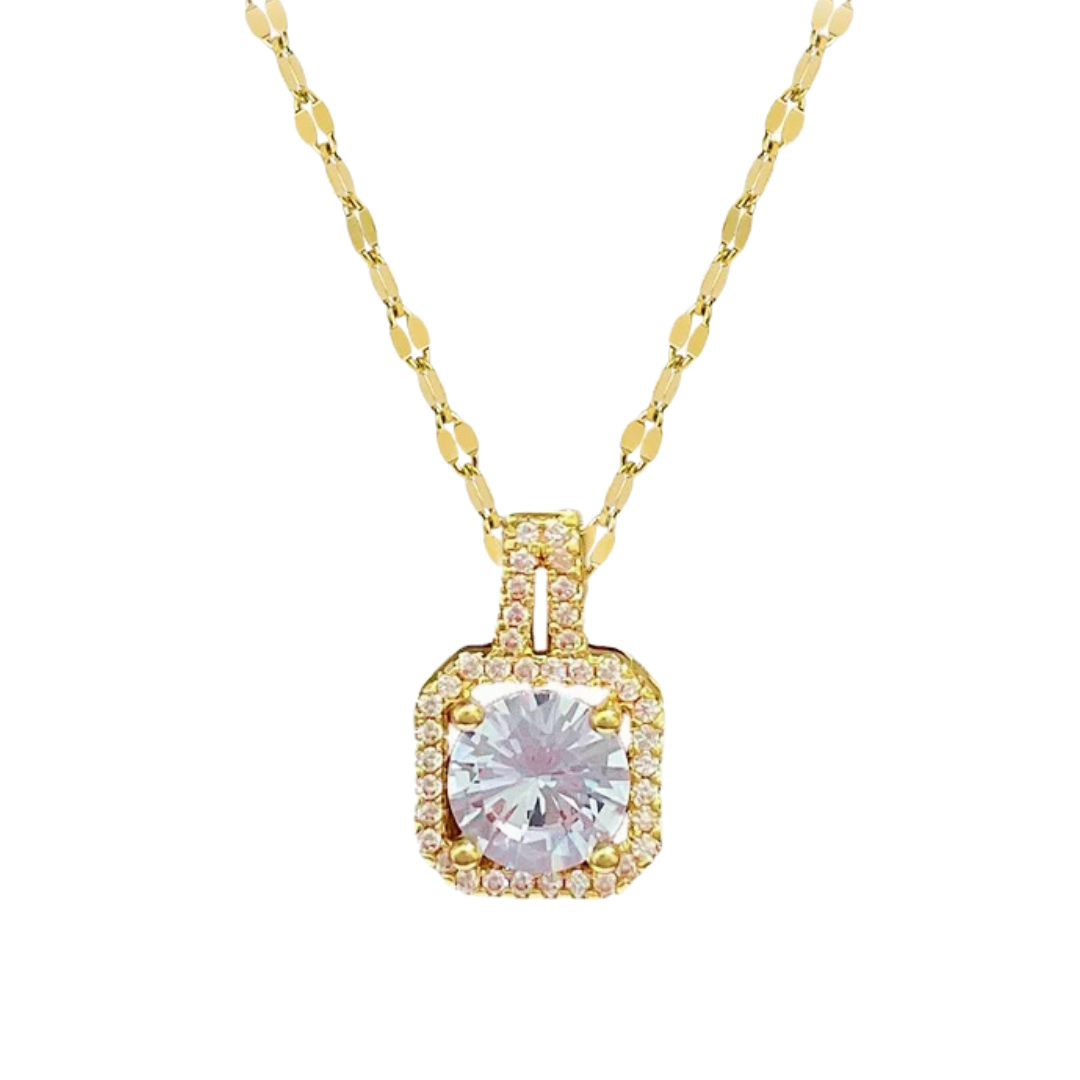Royal Halo — Necklace & Earring Set